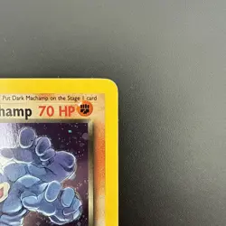 Pokemon TCG Dark Machamp Rare Holo 10/82 Team Rocket WOTC 2000 - Image 3