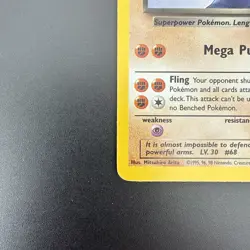 Pokemon TCG Dark Machamp Rare Holo 10/82 Team Rocket WOTC 2000 - Image 4