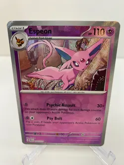 Pokemon TCG: Prismatic Evolutions - Espeon (Master Ball) 33/131 English - Image 1