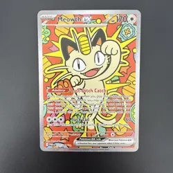 Pokemon TCG Meowth 121/088 SIR Perfect Order - Image 1