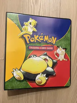 Pokemon TCG Original Snorlax Binder 1999 WOTC - Vintage - Used - GOOD CONDITION - Image 1