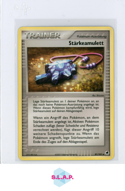 STARKEAMULETT POKEMON 81/101 2007 EX DRAGON FRONTIERS GERMANY - Image 1