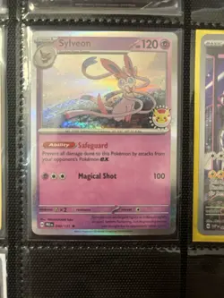 Sylveon Pokemon Day 2025 Stamped PRE 040/131 Pokemon TCG NM - Image 1