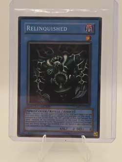 Konami Yu-Gi-Oh! Relinquished SDP-001 Ultra Rare Spellcaster Ritual Dark - Image 1
