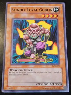BLINDLY LOYAL GOBLIN DCR-022 Common Unlimited Yugioh - Image 1