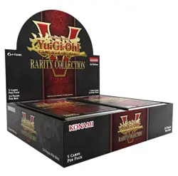 Yugioh TCG Rarity Collection V 5 Sealed Booster Box (A) - Image 1