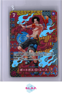 PORTGAS D ACE ONE PIECE OP02-018 2024 OP08 NM JAPANESE - Image 1