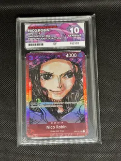 One Piece Film Red Promo English | Nico Robbin | Ace 10 | GRADED - Image 1