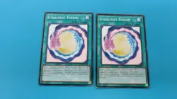 2x LUNALIGHT FUSION SPELL CARD PLAYSET OP28-EN024 COMMON YUGIOH PACK FRESH - Image 1
