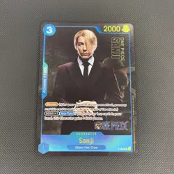 One Piece Card Game Sanji P-050 Premium Card Collection Live Action - Image 1