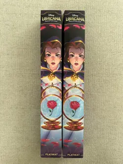 Disney Lorcana Belle Playmat Shimmering Skies Brand New Ships Now! - Image 1