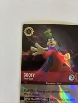 Goofy Super Goof Enchanted Disney Lorcana Pack Fresh And Into Protection - Image 2