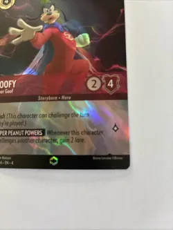 Goofy Super Goof Enchanted Disney Lorcana Pack Fresh And Into Protection - Image 5