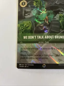 We Don't Talk About Bruno Enchanted Disney Lorcana Pack Fresh - Image 4
