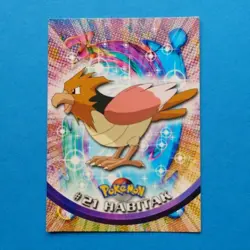 TV Animation 21 Habitak, Non-Holo, Blue Logo, Pokemon Karte Topps Series 1, 1999 - Image 1