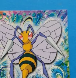 TV Animation 15 Bibor, Non-Holo, Blue Logo, Pokemon Karte Topps Series 1, 1999 - Image 3