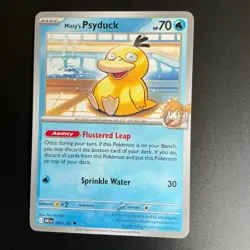 DRI DE 045/182 Misty Psyduck Enton Pokemon Karte Pokemon Ewige Rivalen - Image 1