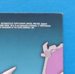 TV6 #74 Kleinstein Non-Holo Pokemon Karte Topps 1999 Vintage TVAnimationEdition - Image 5