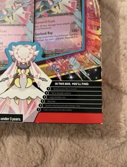 Mega Diancie Ex Mega Battle Deck Pokemon Unopened - Image 3