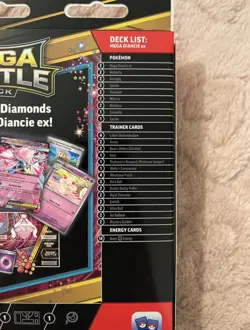 Mega Diancie Ex Mega Battle Deck Pokemon Unopened - Image 4