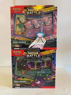 Pokemon Set of 2 (1 each) Gengar and Diancie ex Mega Battle Deck Pokemon Sealed - Image 3