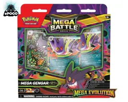 SHIPPED TODAY! Pokemon Mega Battle Deck Gengar & Diancie ex (Set of 2) ME4 NEW! - Image 2