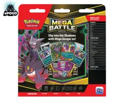 SHIPPED TODAY! Pokemon Mega Battle Deck Gengar & Diancie ex (Set of 2) ME4 NEW! - Image 3