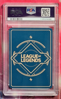 League Of Legends/Riftbound Jinx ARC-005 Arcane Promo Card PSA 10 - Image 2