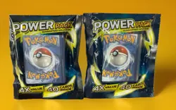 2x Pokemon Power Packs Sealed 80 Booster Cards With Rare Holo Card. Sealed New! - Image 1
