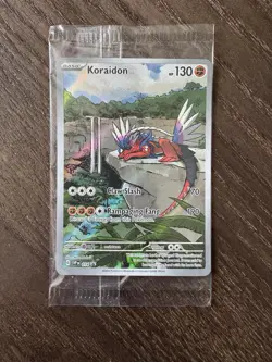 Pokemon TCG Koraidon Basic Card Claw Slash Rampaging Fang - Image 1