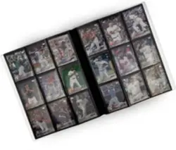 Citadel 12" Baseball Trading Card Album Binder with 20 Sheets, Side-Load Pockets - Image 3