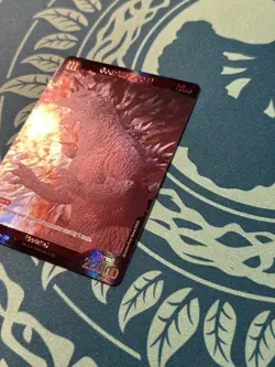 Godzilla 2004 EBP01-008+ SP Gold Textured Foil Godzilla Card Game 1st Edition - Image 2