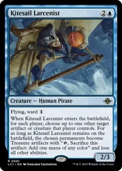Kitesail Larcenist -Foil Light Play MTG The Lost Caverns of Ixalan - Image 1