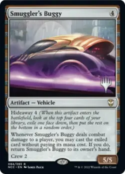Smuggler's Buggy -Foil Light Play MTG Promo Pack: Streets of New Capenna - Image 1