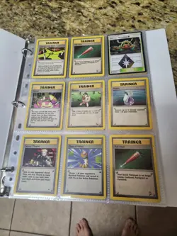 Lot Of 104 Pokemon Trainer Cards NM Condition - Image 1