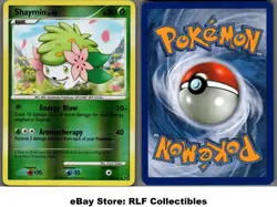 2009 Pokemon, Platinum, #38/127 Shaymin Lv. 44, Reverse Holo Rare - Image 1