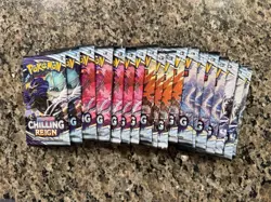 Pokemon TCG Chilling Reign Booster Pack SEALED Multiple Available - Image 1