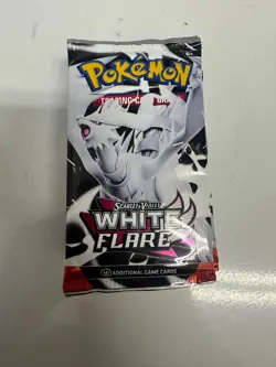 Pokemon Scarlet and Violet White Flare Booster Packs Lot Of 10 Packs - Image 1