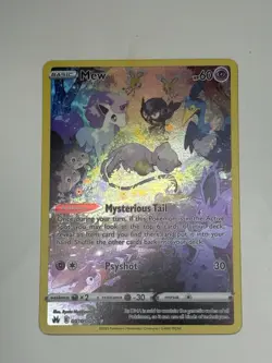Pokemon TCG Mew Crown Zenith: Galarian Gallery GG10/GG70 Holo Holo Rare - Image 1