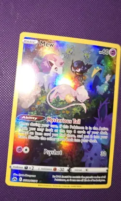 NEAR MINT - Mew Full Art Crown Zenith Galarian Gallery - Pokemon TCG - Image 1