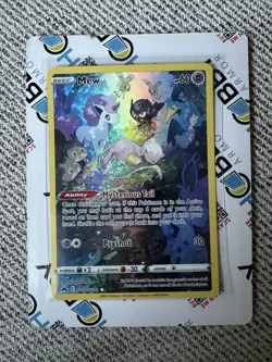 Pokemon TCG Mew GG10/GG70 Crown Zenith: Galarian Gallery Sleepy Mew - Image 3