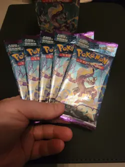 Pokemon TCG Korean Violet EX 5x Booster Packs new sealed from a newly opened box - Image 3