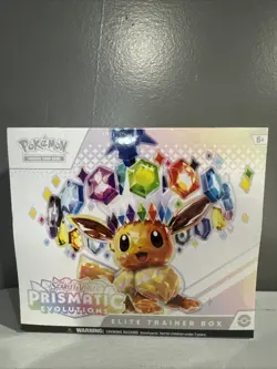 Prismatic Evolutions ETB Elite Trainer Box Pokemon TCG Sealed In Hand Fast Ship! - Image 1