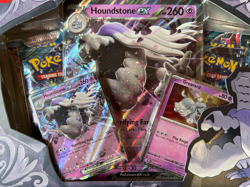 Pokemon TCG Houndstone EX Box Sealed OVP English Collection Promo Card PSA - Image 3