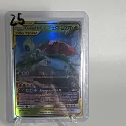 Pokemon Celebi & Venusaur GX Ultra Rare TAG TEAM Holo 1/181 Sm-Team Up 270 HP - Image 2