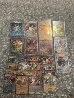 10 Full Art Lot Ascended Heroes Pokemon TCG 16 ASSORTED EX RARE - Image 1