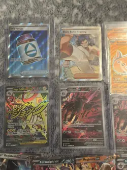10 Full Art Lot Ascended Heroes Pokemon TCG 16 ASSORTED EX RARE - Image 3