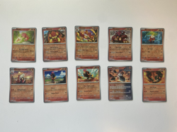 Complete Reverse Holo Set Pokemon SV Paradox Rift 162 Card Lot c/u/r - Image 2
