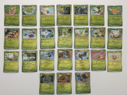 176 Card SVE - Paldea Evolved Complete Reverse Holo Pokemon Set! C/UC/R - Image 1