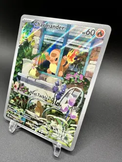 Charmander SVP 044 Black Star Promo Full Art Pokemon Card Near Mint Rare Holo - Image 2
